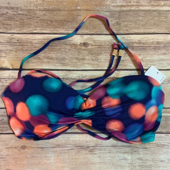 Bar III Halter Bikini 2 piece set Size XS - Picture 2 of 8